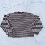 Tide LS Tee  - Macchiato Stripe
