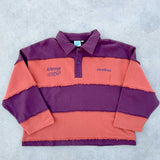 Rugby Jumper - Maroon / Orange