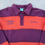 Rugby Jumper - Maroon / Orange