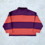 Rugby Jumper - Maroon / Orange