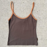 Winnie Cami - Clove Brown / Toasted Apricot
