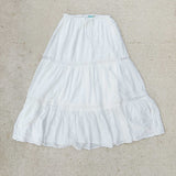 Tilly Maxi Skirt - White
