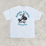 No Mercy Tee - Stallion - Off White