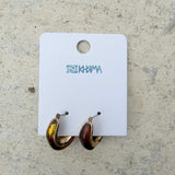 City Earrings - Gold