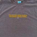 Maui Tee - Not Like Other Surfers - Dusty Brown