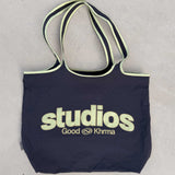 Nylon Tote - Khrma - Orca/Yellow