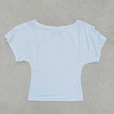 Slouch Top - White