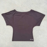 Slouch Top - Mocha Mushroom