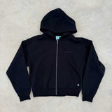 Comfy Zip Hood - Black