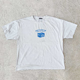 Chopped Maui Tee - Little Cooler - Surf Wax White