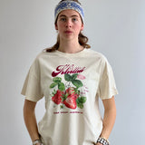 Boyfriend Tee - Strawberry Organics - Cream