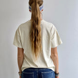 Boyfriend Tee - Strawberry Organics - Cream