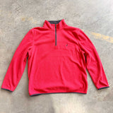 RED NAUTICA QTR ZIP X LARGE