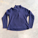 NAVY POLAR PATAGONIA QTR ZIP MED