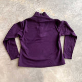 PURPLE PATAGONIA ZIP FLEECE MEDIUM