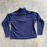 NAVY PATAGONIA QRT ZIP FLEECE MEDIUM