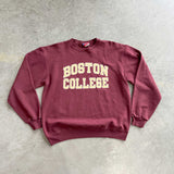 BURGUNDY BOSTON CHAMPION CREW LARGE