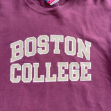 BURGUNDY BOSTON CHAMPION CREW LARGE