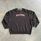 BLACK TOMMY HILFIGER CREW XX LARGE