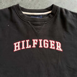 BLACK TOMMY HILFIGER CREW XX LARGE