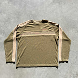 Relaxo Knit - Olive Stripe