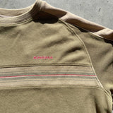 Relaxo Knit - Olive Stripe