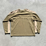 Relaxo Knit - Olive Stripe