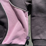 Mellow Panel Hood - Monster Black/Light Mauve