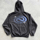Nostalgia Hoodie - Racer Swirl - Washed Black