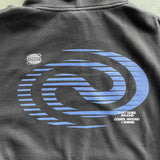 Nostalgia Hoodie - Racer Swirl - Washed Black