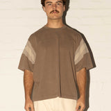 Jock Tee - Brown/Cream