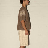 Jock Tee - Brown/Cream