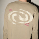 No Mercy LS Tee - Racer Tee - Cookie Dough