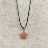 Stone Star Pendant Necklace - Rainbow Stone