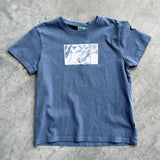 Offshore Tee - Floral Blur - Deep Water