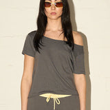 Cut Off Tee - Ash