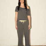 Cut Off Tee - Ash