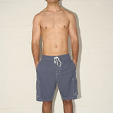 Panel Base Boardies - Navy/Light Blue