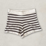 Romeo Knit Shorts  - Cream/Chai