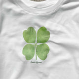 Sophia Tee - Four Leaf Clover - Off White