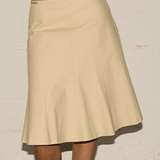 Danish Midi Skirt - Parchment