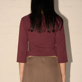 Shelly Mini Skirt - Mocha Mushroom