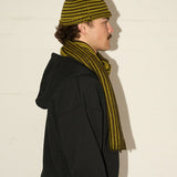 Slacker Beanie - Green/Brown