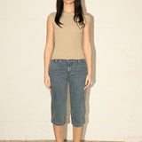 Slouch Singlet - Button Mushroom