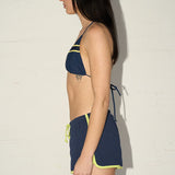 Sporty Shorty - Deuce Navy/Jump Green