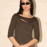 Stella Top - Burnt Peppercorn