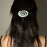 Swirl Clip - Blue
