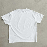 Thrift Tee - Apple pool Ball - White