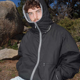 Reversible Sherpa Jacket - Gunpowder/Black