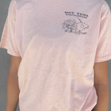 VINTAGE PINK TEE LARGE